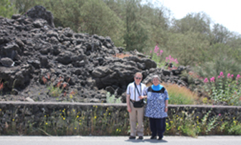 Steve & Mama Nina at 1981 Lava Flow